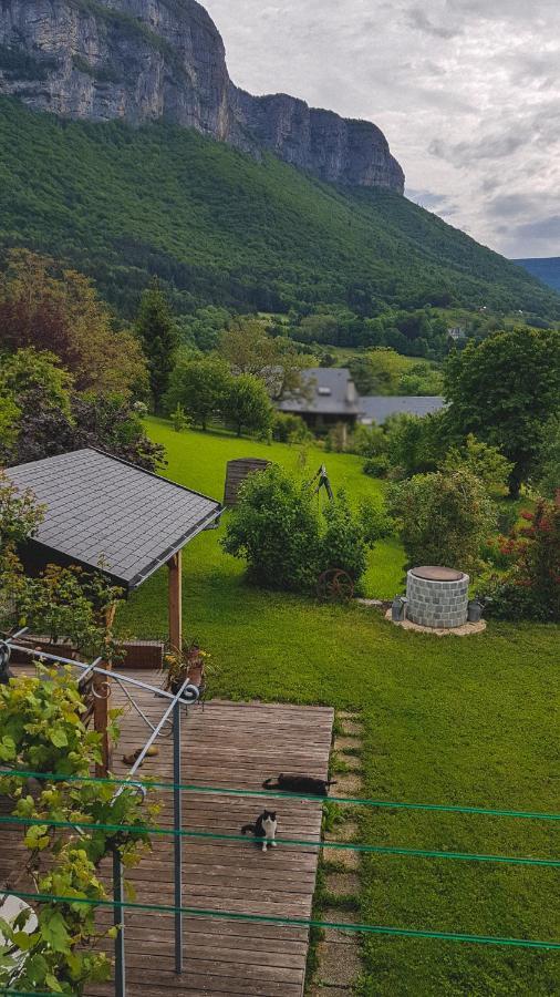 Studio Au Pied De La Montagne Et Vue Imprenable Saint-Alban  ภายนอก รูปภาพ